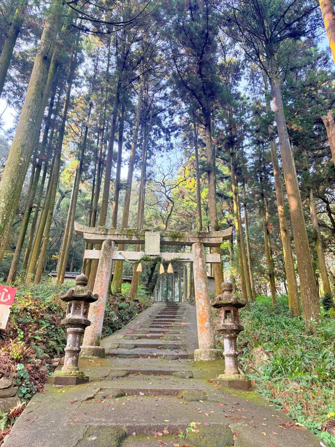 岩屋神社⛩️  登山口
さすが人気の山🅿️は路駐迄　　満杯
