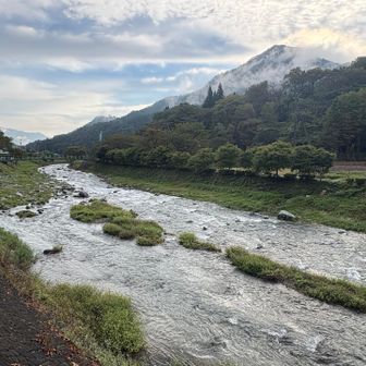 道の駅「どうし」の裏手の風景🤗