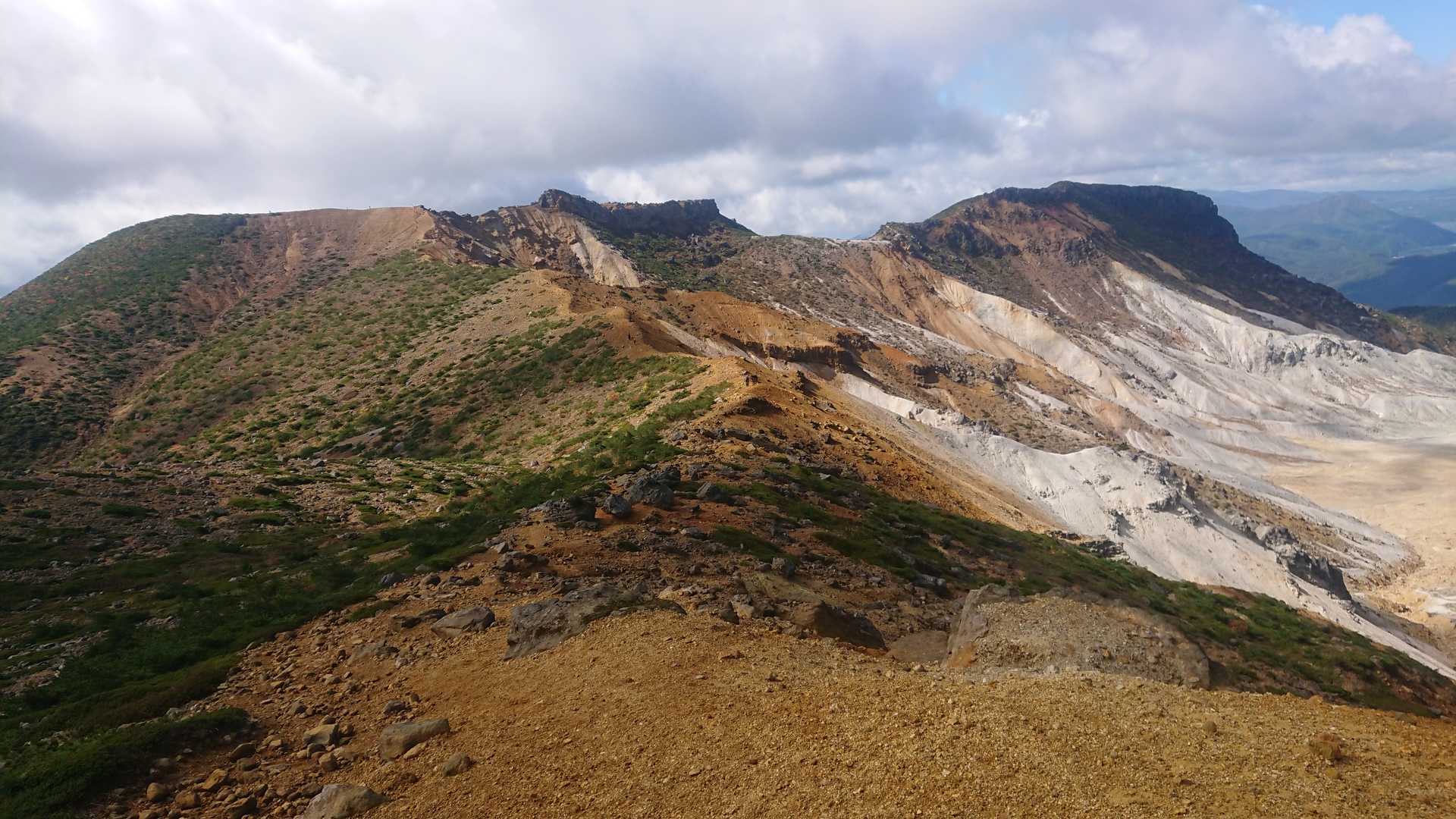 沼尻登山口-安達太良山-鉄山 周回コースの写真