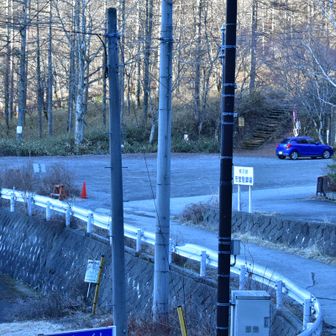 柳沢峠無料駐車場
トイレ有ります