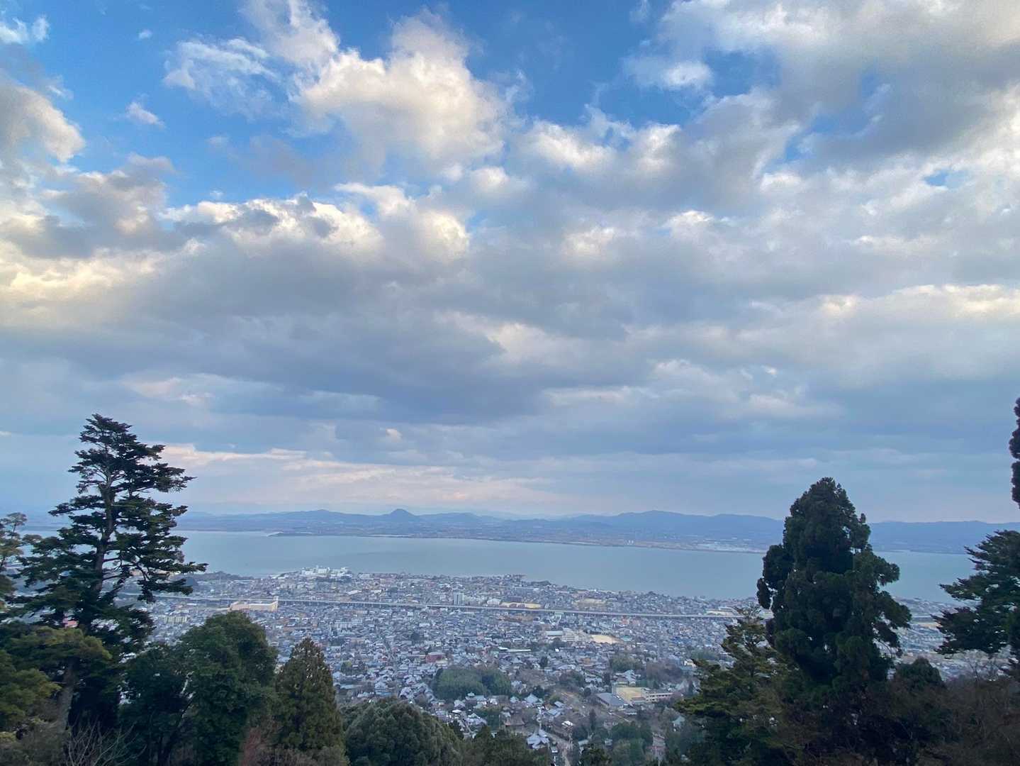 いつも15分程で行ける道のりですが、20分かかりました😅いい景色☺️久々だーーー‼️