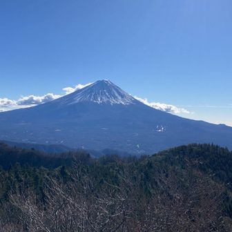 節刀ケ岳山頂から
ここで休憩☕️