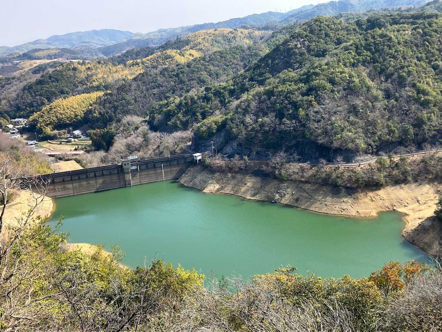 🟢翠がキレイ🟢永楽ダム湖🟢