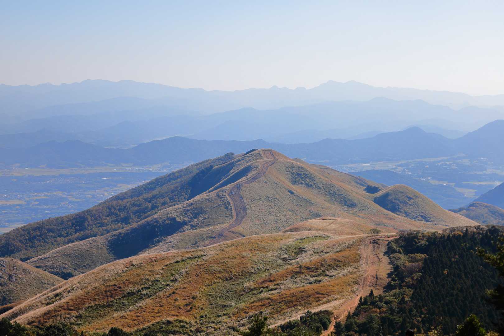 中峠-四方台-貫山 往復コースの写真