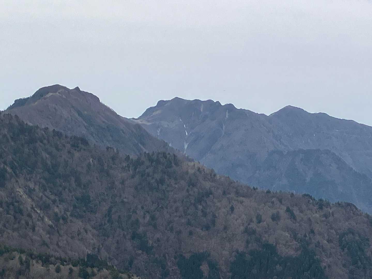 西山越　-沓掛山-黒森山 往復コースの写真
