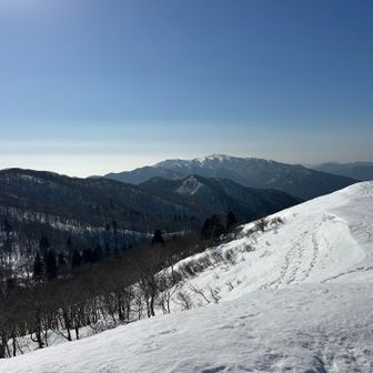 景色を堪能し下山開始