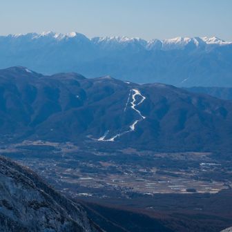 夏に犬のくうちゃんと登った入笠山