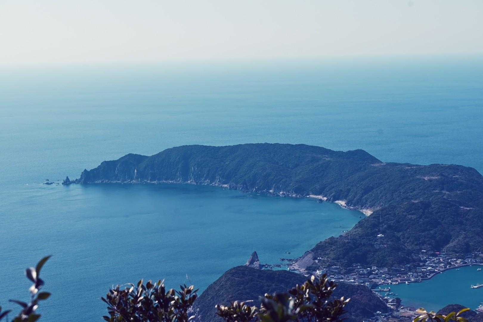 野間岳 往復コースの写真