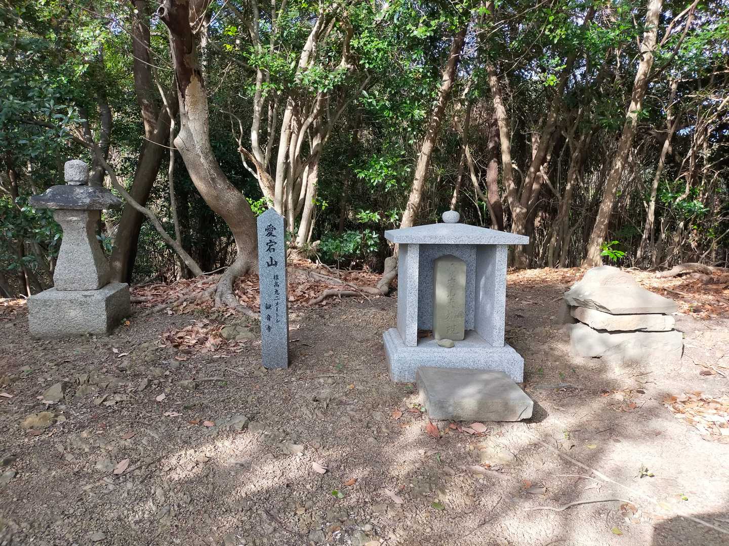 愛宕山山頂です🙏