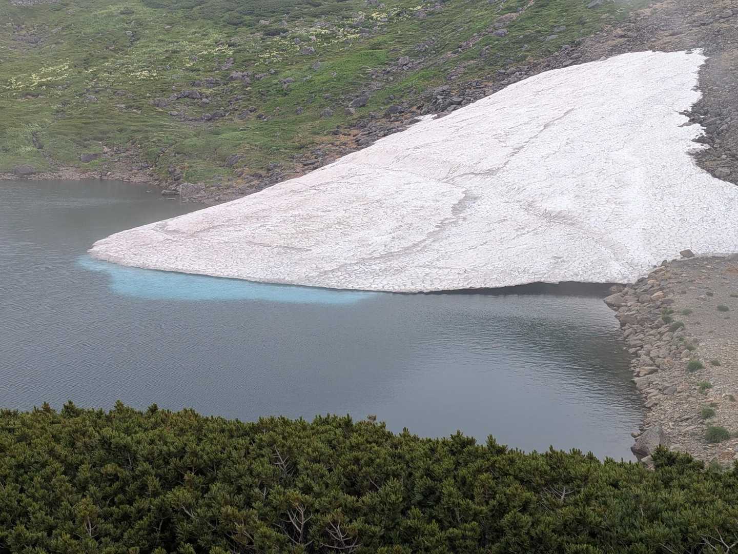 乗鞍山頂バス停-富士見岳口 往復コースの写真