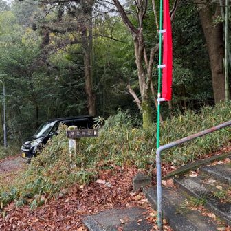 ここから登ります