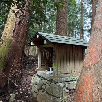 山神社殿にお詣り。