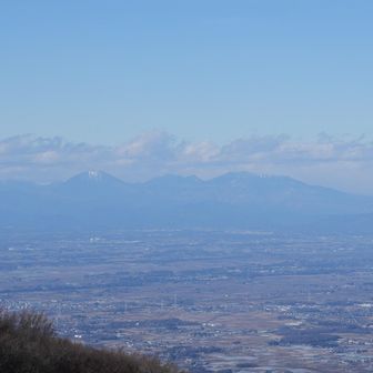 日光白根山と男体山🏔️