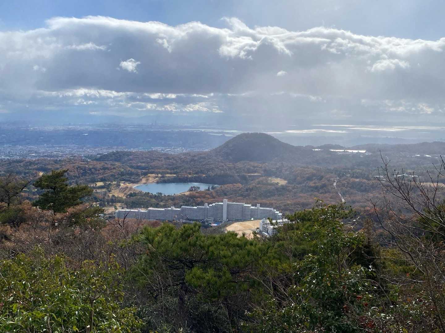 樫ヶ峰-社家郷山-行者山-行者山ハイキングコース西逆瀬台口 縦走コースの写真