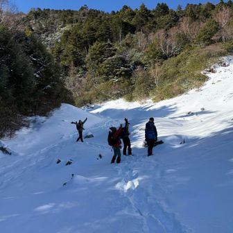 ここも良い🙆
中坊、ワカン装着して遊び開始