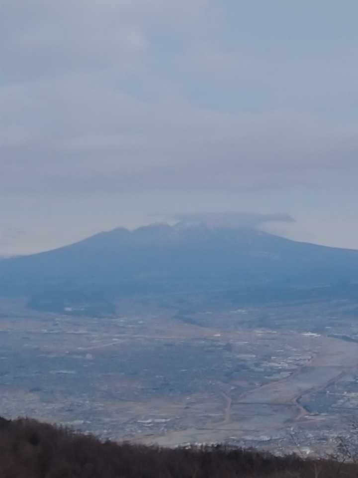 八ヶ岳です。
が...景色がボヤボヤです。(泣)