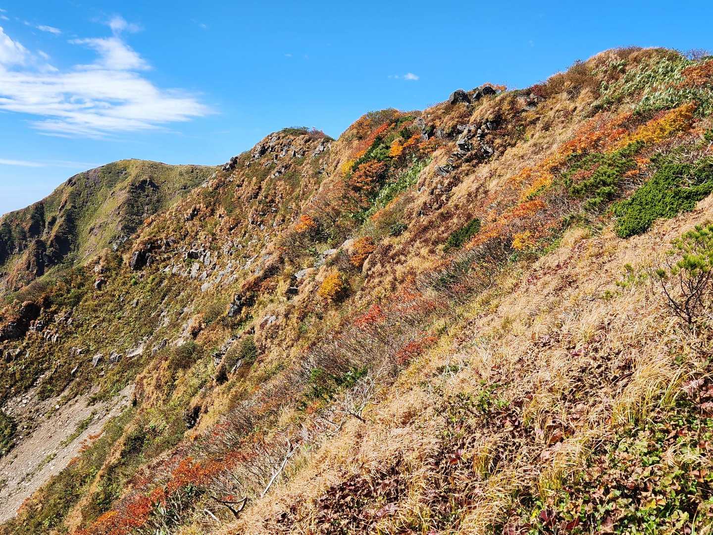 駒池-秋田駒ヶ岳国見コース登山口 縦走コースの写真