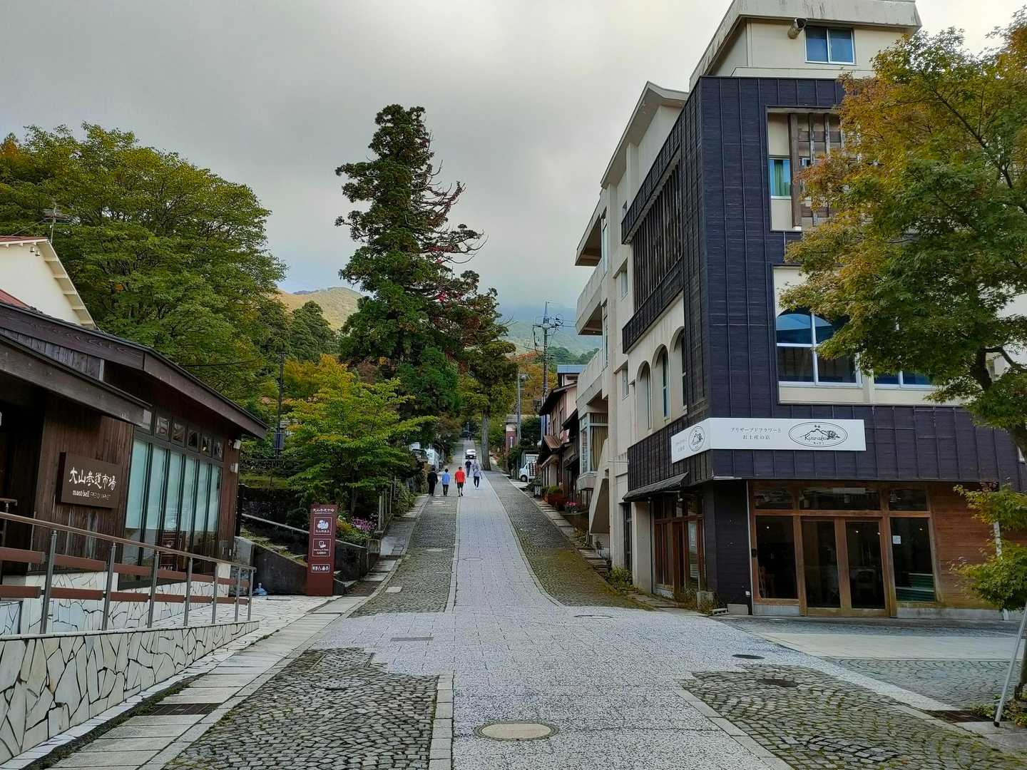 大山寺参道