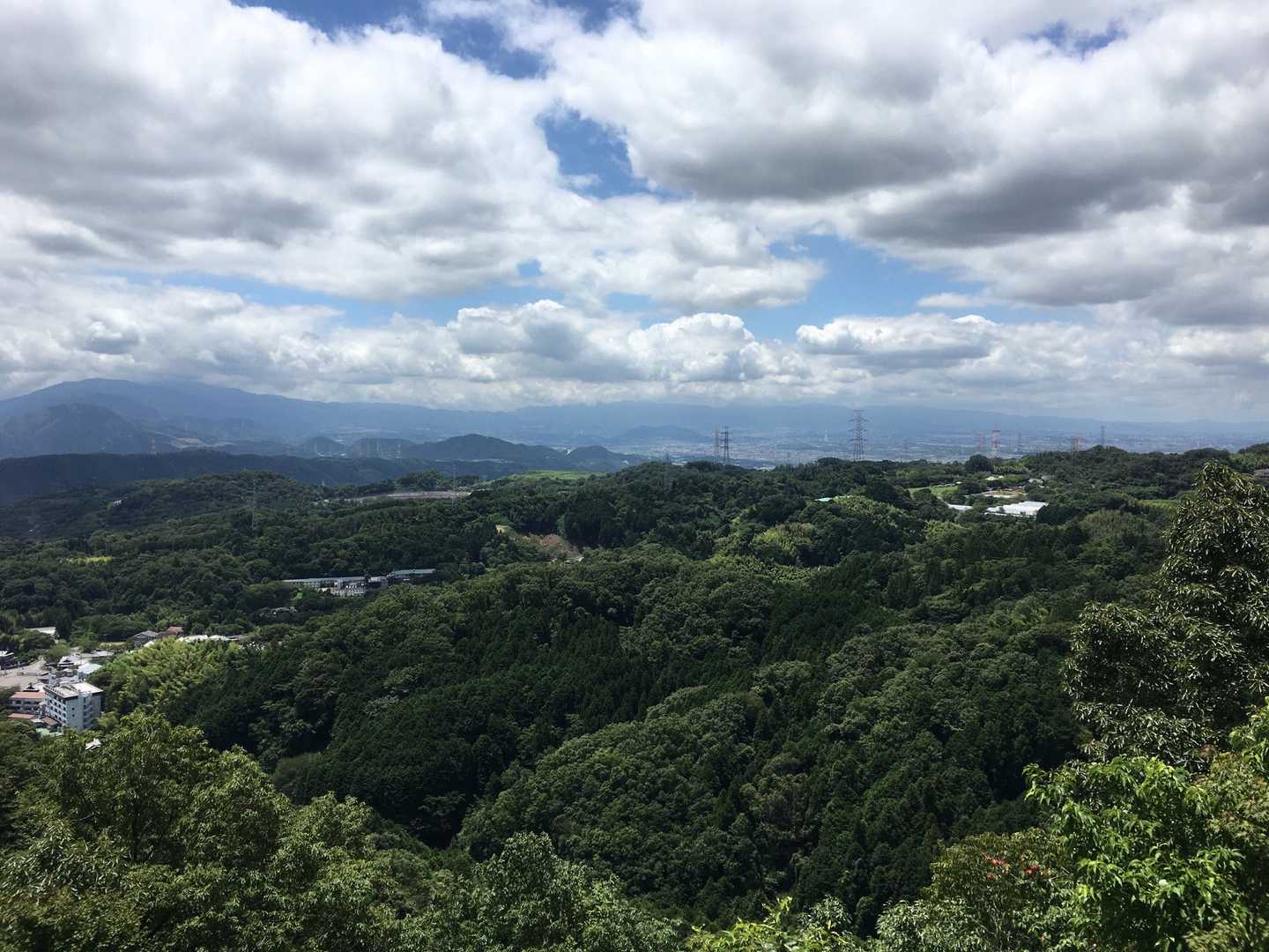 雲がもくもく☁️☁️