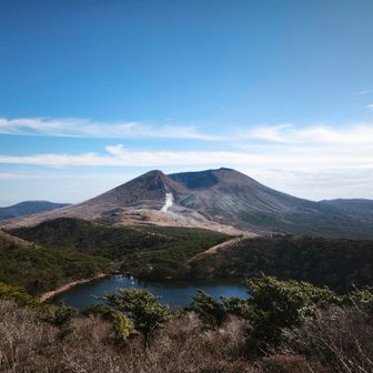 六観音御池からの韓国岳