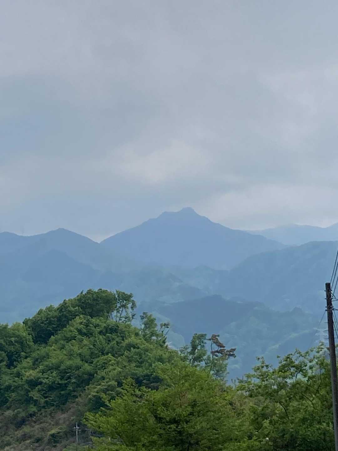 あれは稲含山⛰️