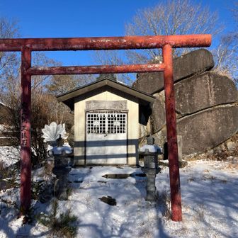 古峯神社奥院にてご挨拶