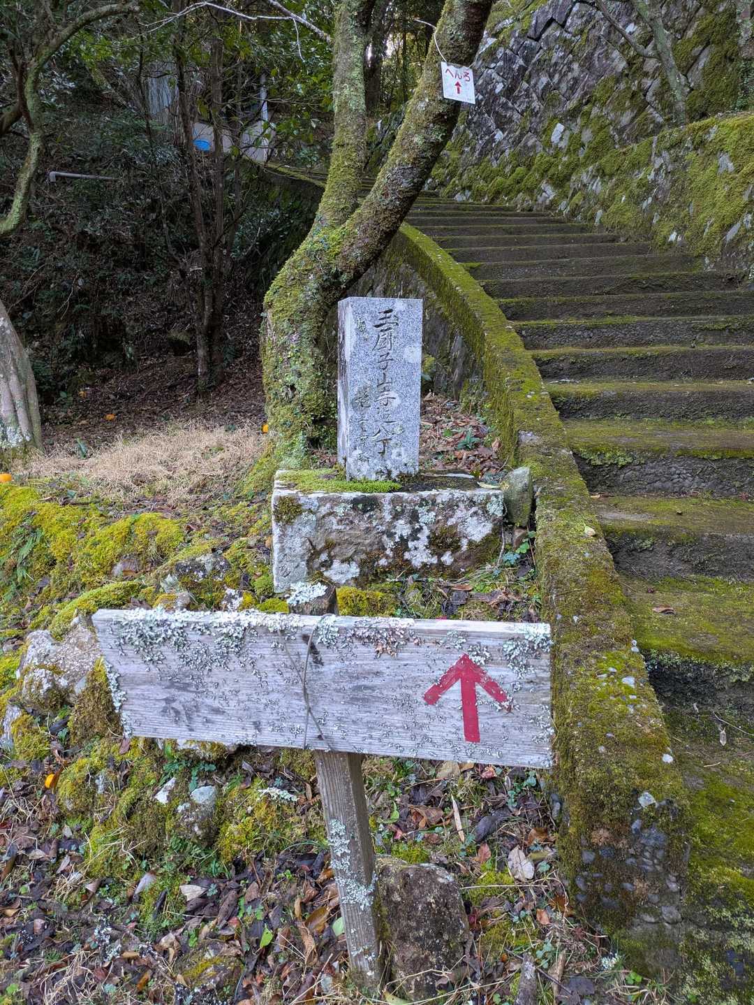 泰仙寺　登り口