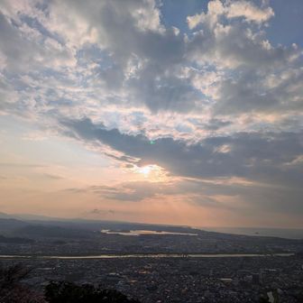 湖山池も眺めて