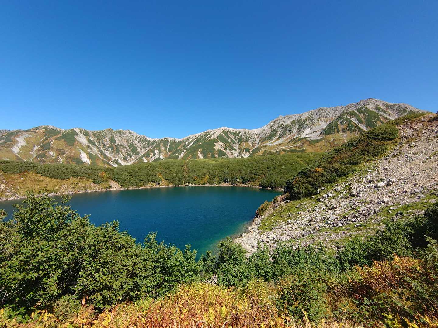 定番スポットからの立山～。