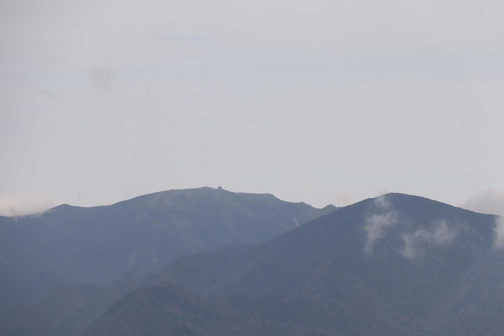 金峰山　五丈岩も見えました