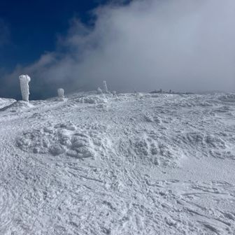 この辺りまでは、トレースがあって歩きやすいです。