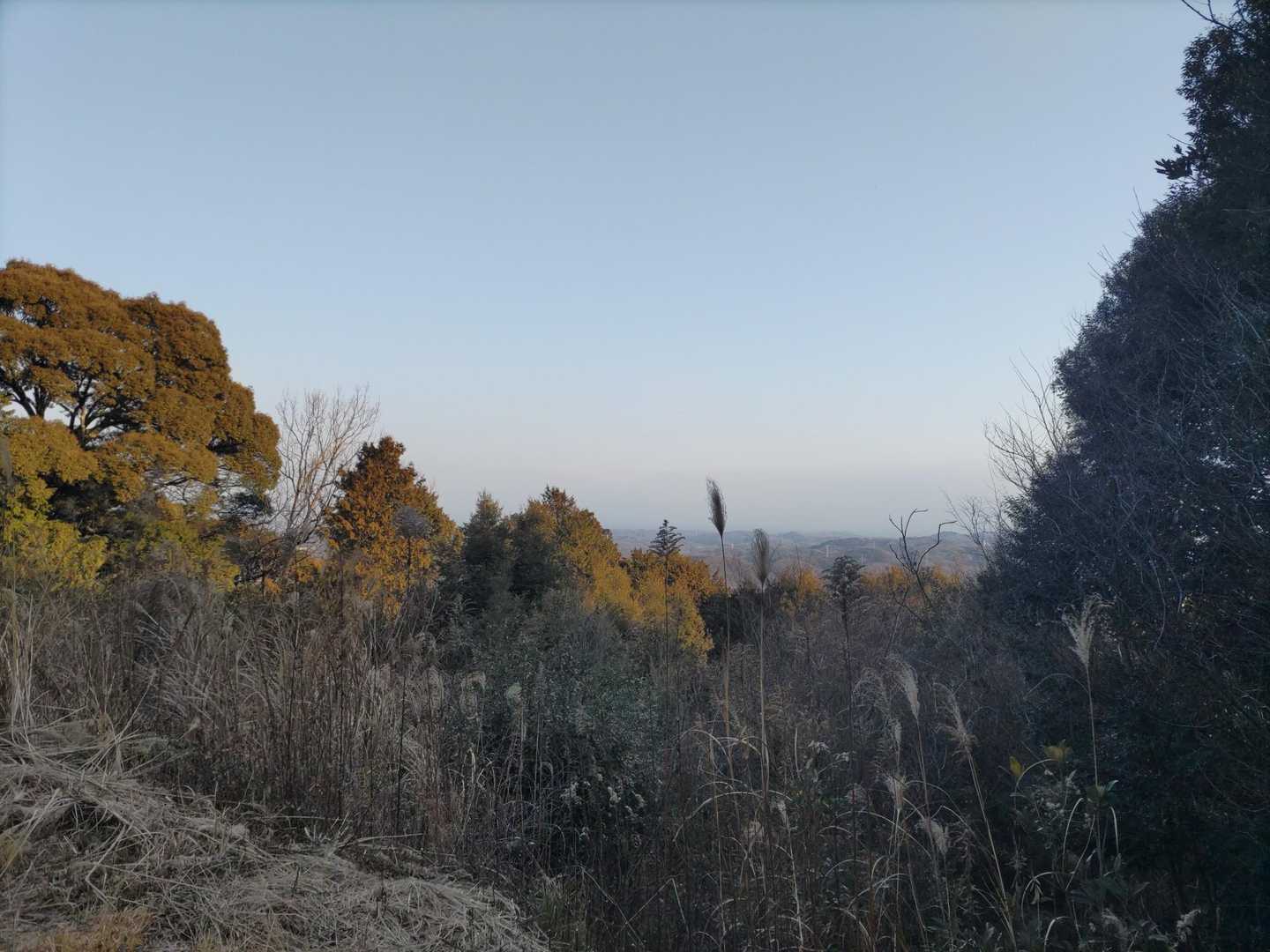 御嶽山見えず。
初ルートへ！