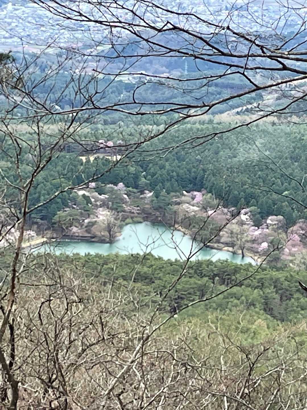下山時、ガスが消えてハッキリ見えてきました。