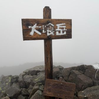 大喰岳山頂