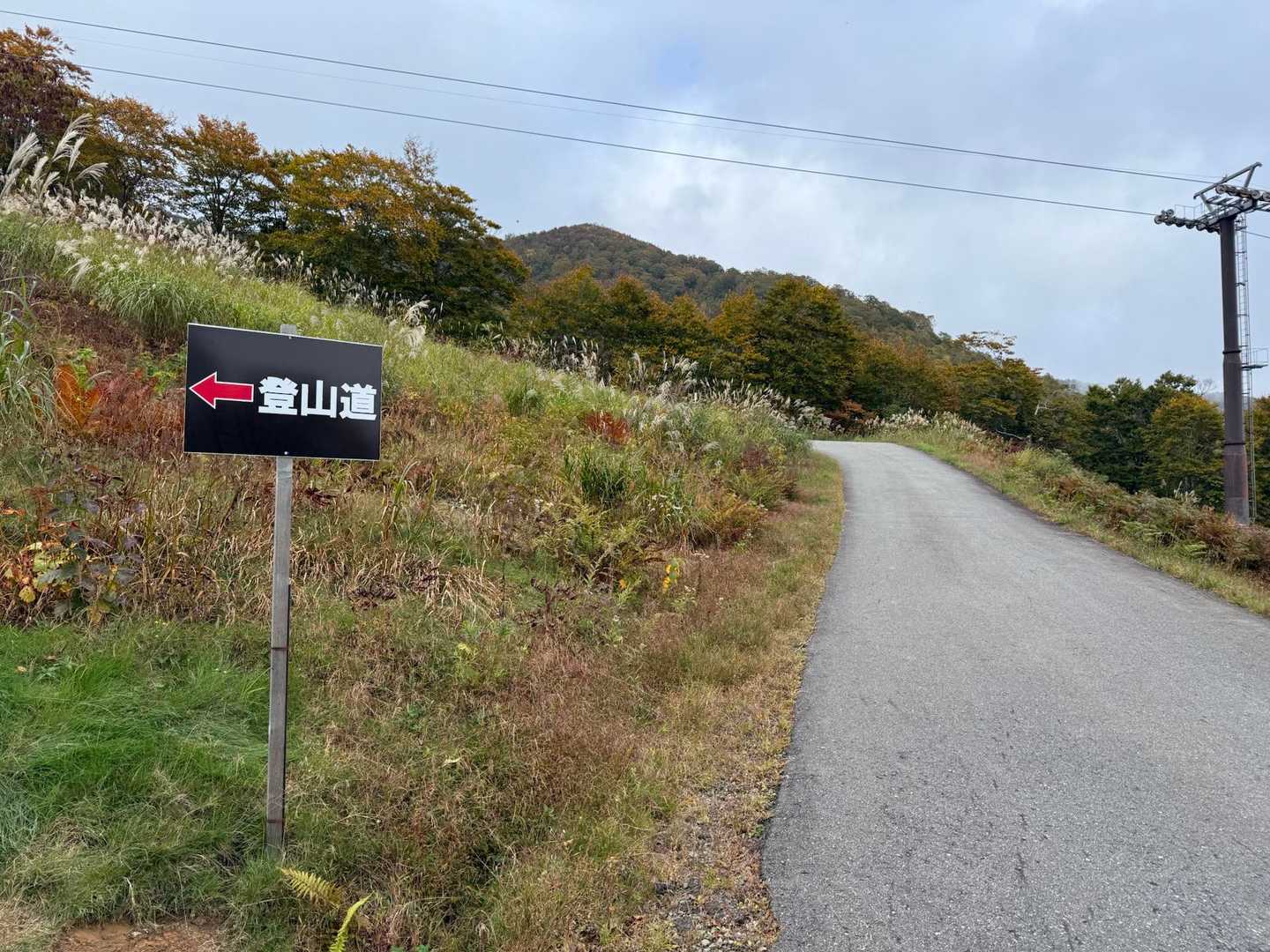 ゲレンデの中を歩く。
なんとなく、同じ新潟の妙高を思い出す山行。
妙高も帰りはゲレンデの中を歩いたなぁ。