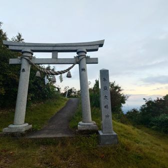 車🚗を停めて、わずか3分歩けば山頂です🚶平均ペースは驚異の700超えです😅