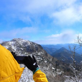 青空がでてきた