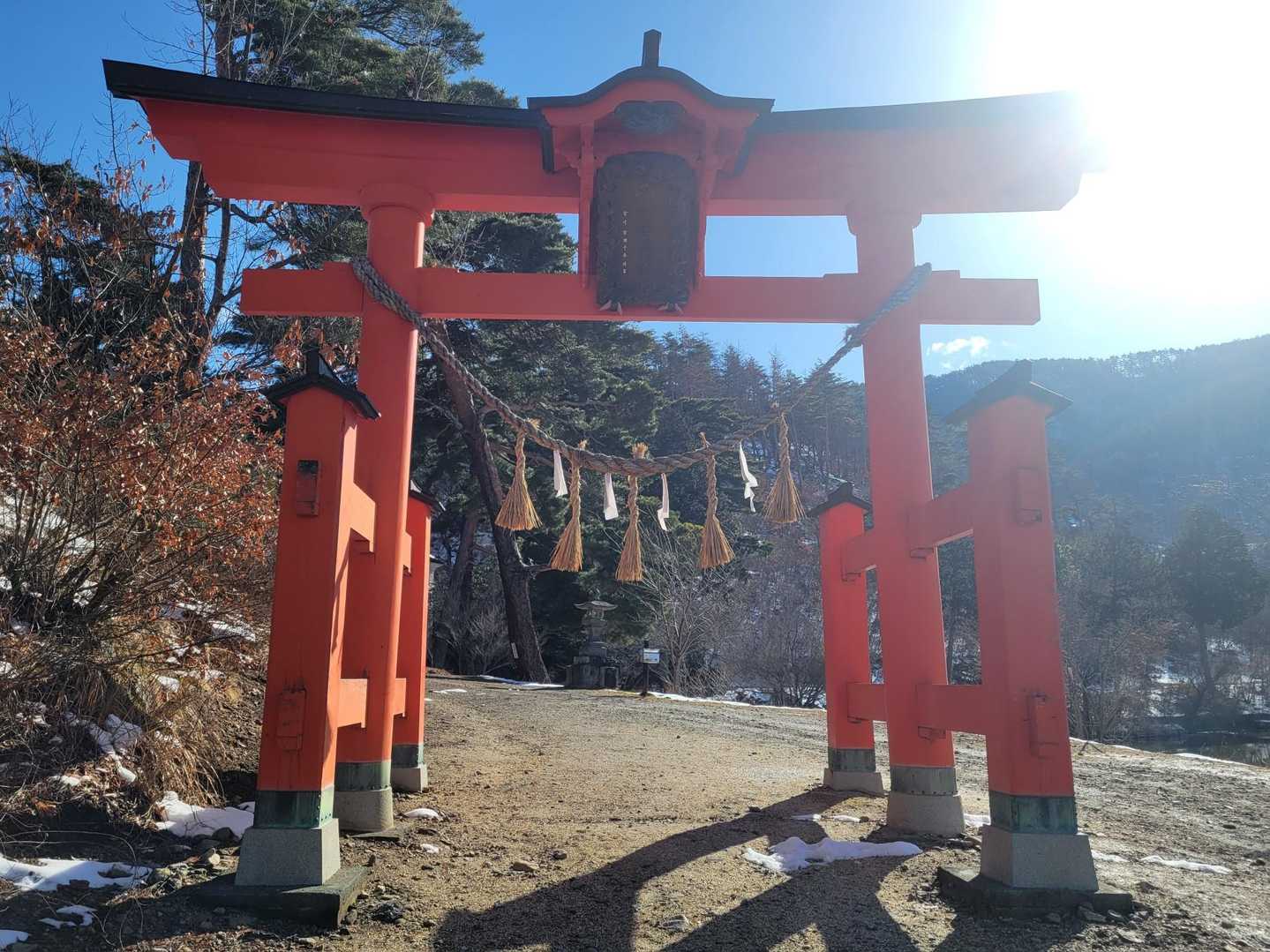 千鹿頭神社からなんとなく清々しいスタート