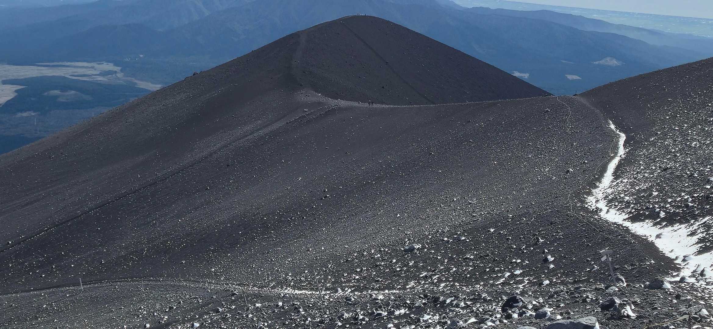 宝永山⛰️を、振り返る