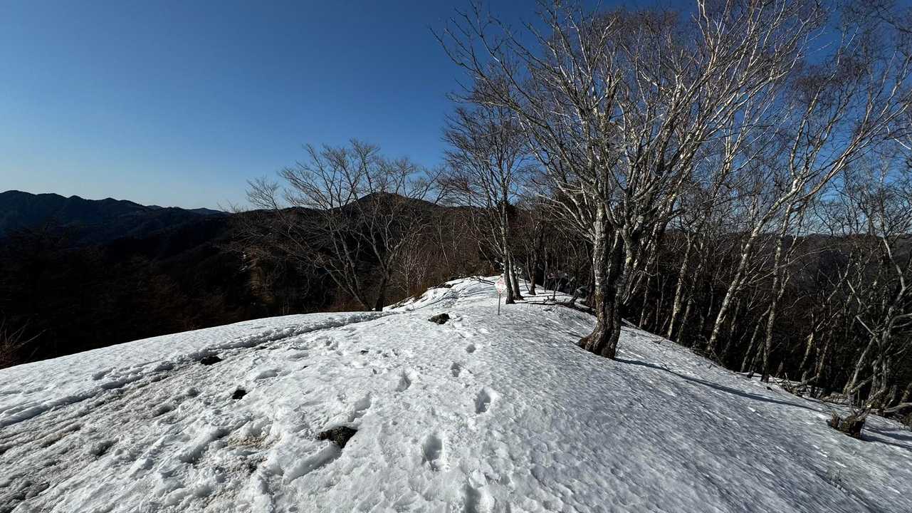 奥多摩、石尾根テン泊縦走（鴨沢〜七ツ石山〜鷹ノ巣山〜六ツ石山〜奥多摩駅） の写真 33