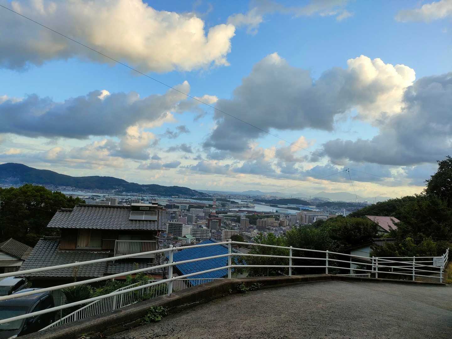 晴れ間が綺麗✨