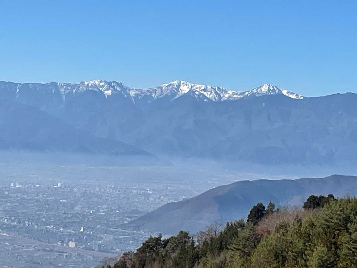 甲州高尾山-柏尾山-甲州高尾山登山口 縦走コースの写真