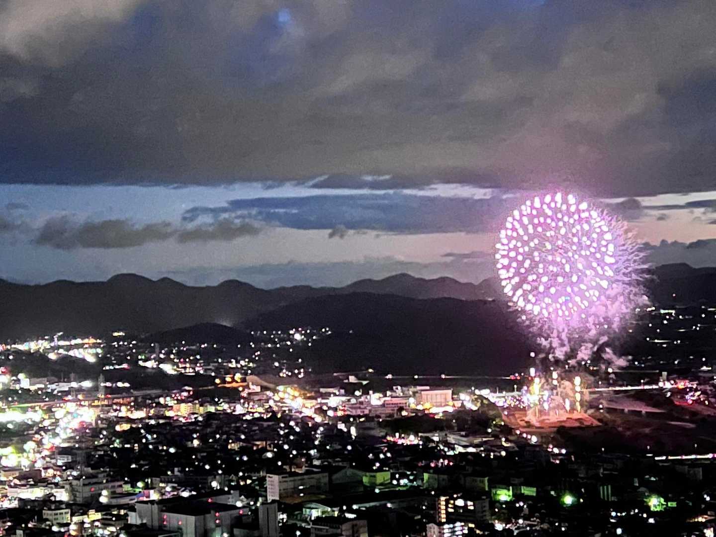 花火大会スターティン😍