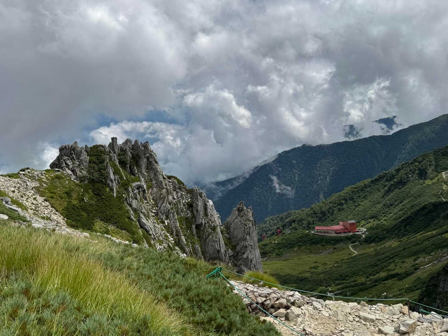 下りも、ずっとハイジな景色。