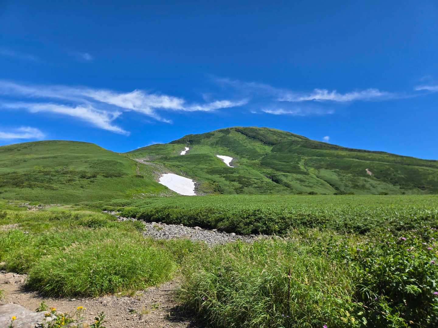 行者岳-七高山 往復コースの写真