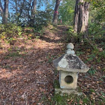 石祠がありました⛩️
柳津では古くからの信仰の山です⛰️