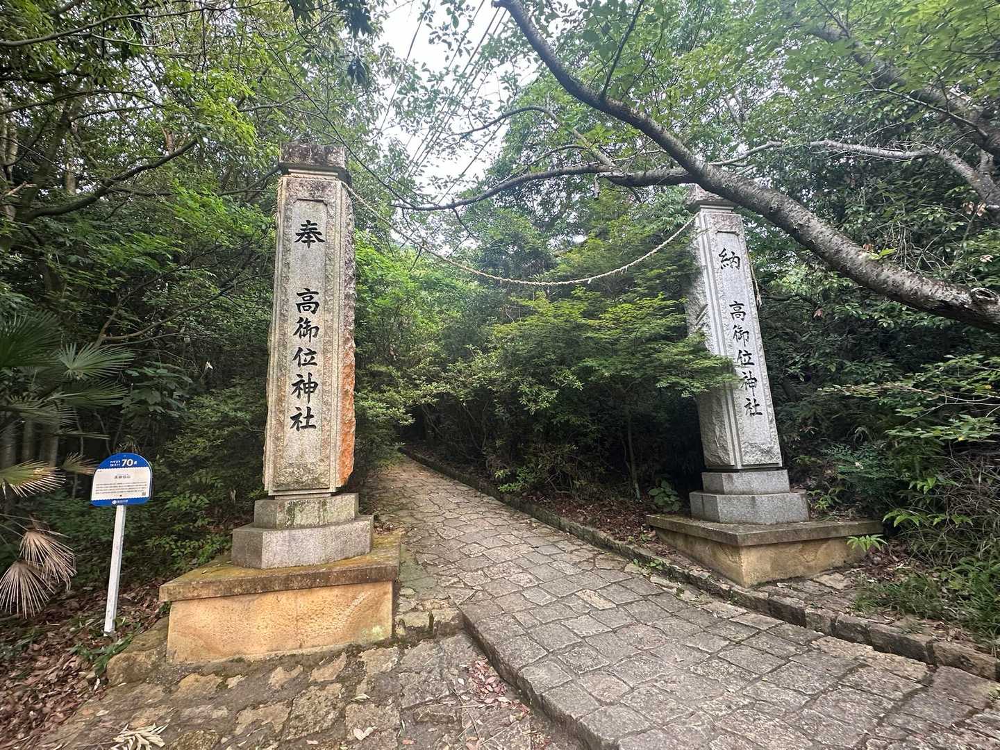 成井登山みち コースの写真
