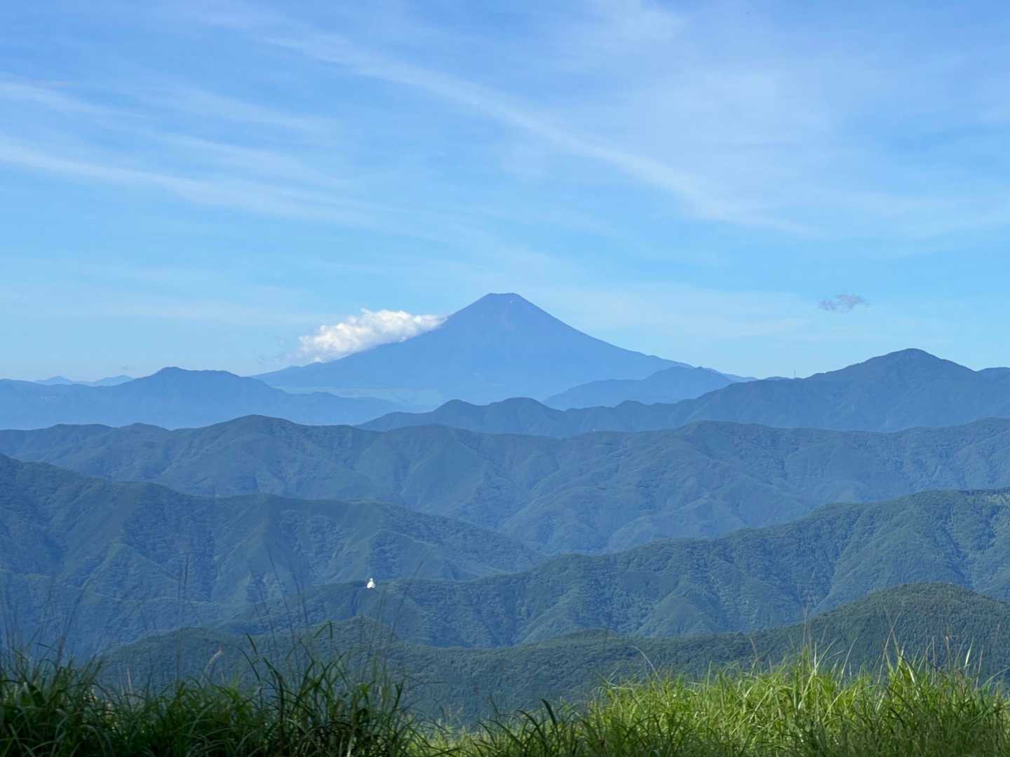 石尾根に出たら…よし！やったー！！