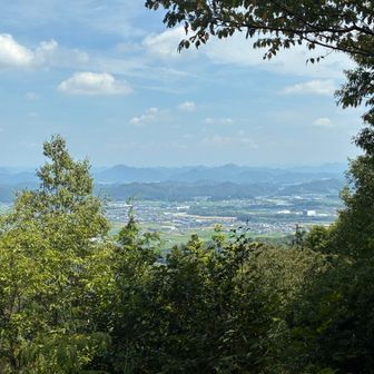 白山展望台から
「御嶽山」見えません