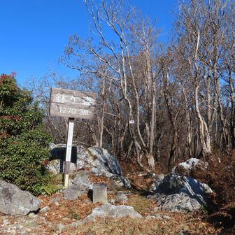 三等三角点鉢ヶ森